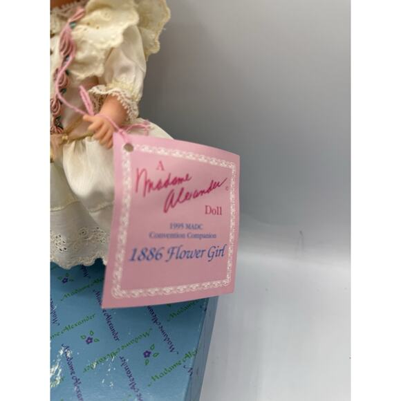 Madame Alexander 1886 Flower Girl Doll 1995 MADC Ltd Ed #817/950 w/ Box - Picture 3 of 5